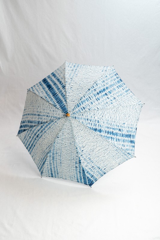 本藍染折り畳み日傘 | オンラインショップ｜京都大原 本藍染 | 工房 藍の館
